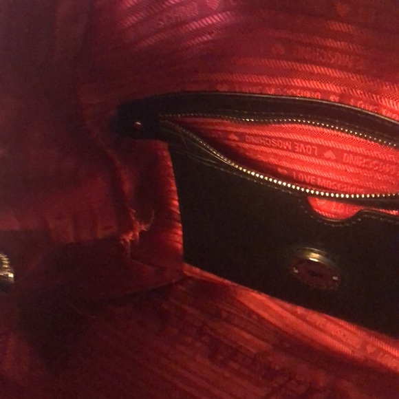 Love Moschino Gray backpack logo embossed - Picture 9 of 10